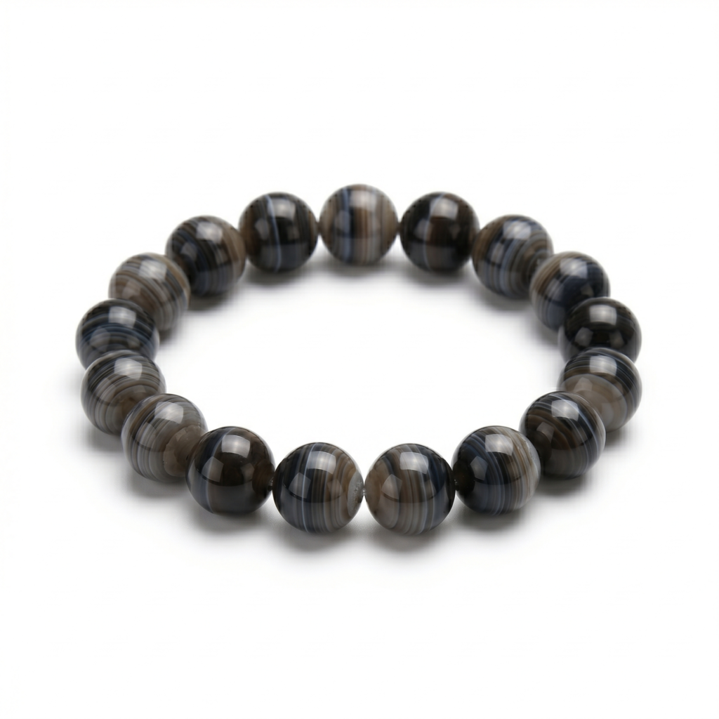 Suleimani Hakik Black Agate bracelet
